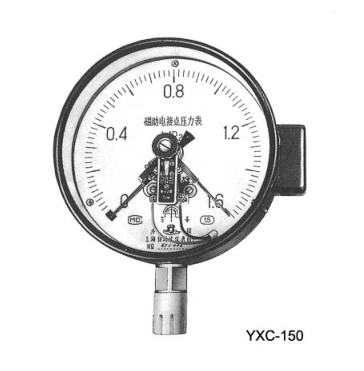 YXC系列磁助式電接點(diǎn)壓力表