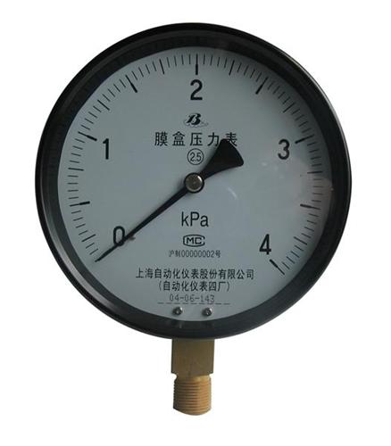 YE-150膜盒壓力表